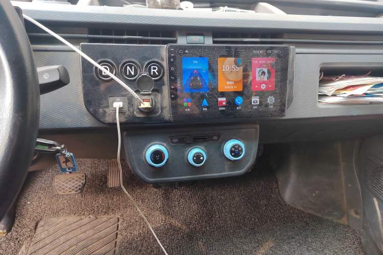 Used Farizon Xingxiang V 2022 Star Enjoy V6E Long Wheelbase Guoxuan 38.7 kWh Audio And AC Panel