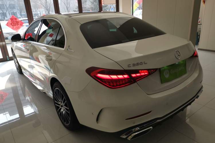 Used Mercedes-Benz C-Class 2025 C 260 L Sport Edition Rear Left 45 Deg