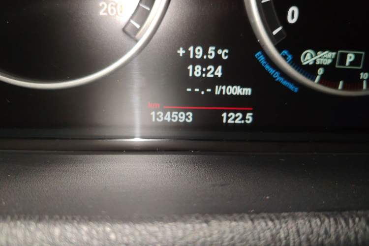 Used BMW X3 2012 xDrive28i Leading Model Odometer Close Up