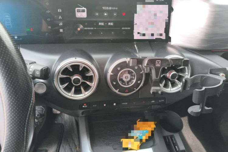 Used Tank 300 2024 2.0T Conqueror Audio And AC Panel