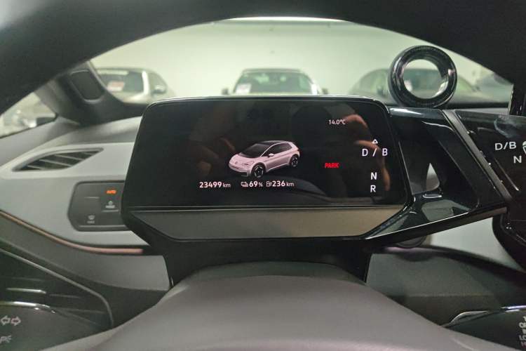 Used Volkswagen ID.3 2023 Upgraded Model Pure Intelligent Enjoyment Version Instrument Cluster