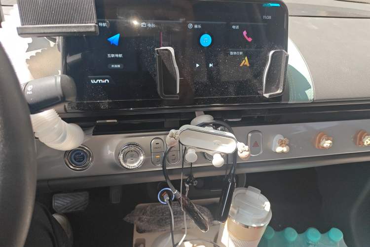 Used CHANGAN NEVO Lumin 2023 205km Xiangqin Version Audio And AC Panel