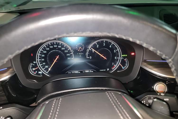 Used BMW 5 Series 2018 Facelifted 530Li Luxury Edition Premium Package Instrument Cluster