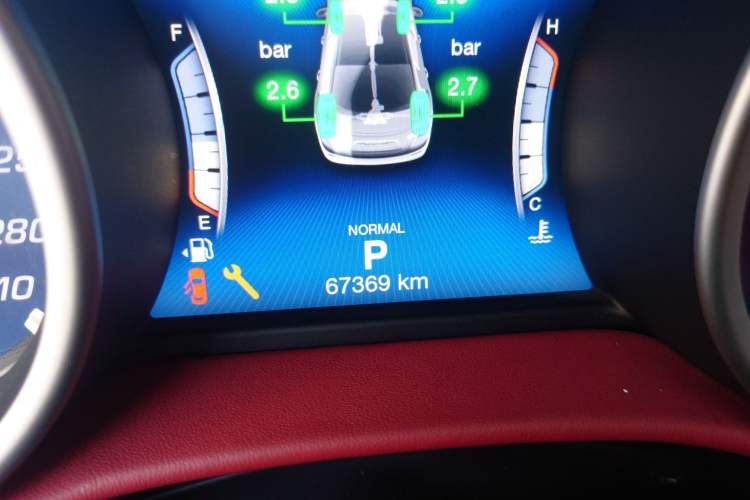 Used Maserati Ghibli 2019 3.0T Diamond Black Global Limited Edition China VI Standard Odometer Close Up