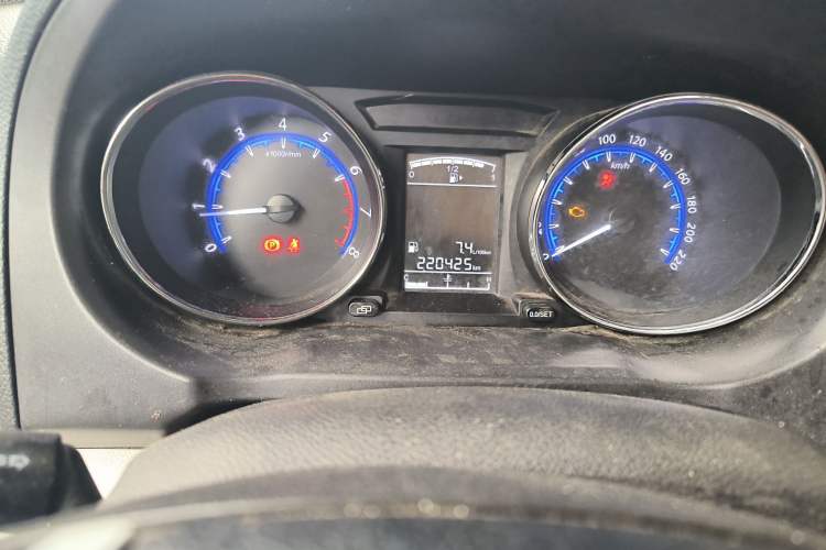 Used FORTHING S500 2016 1.5L Manual Luxury Version II Odometer Close Up