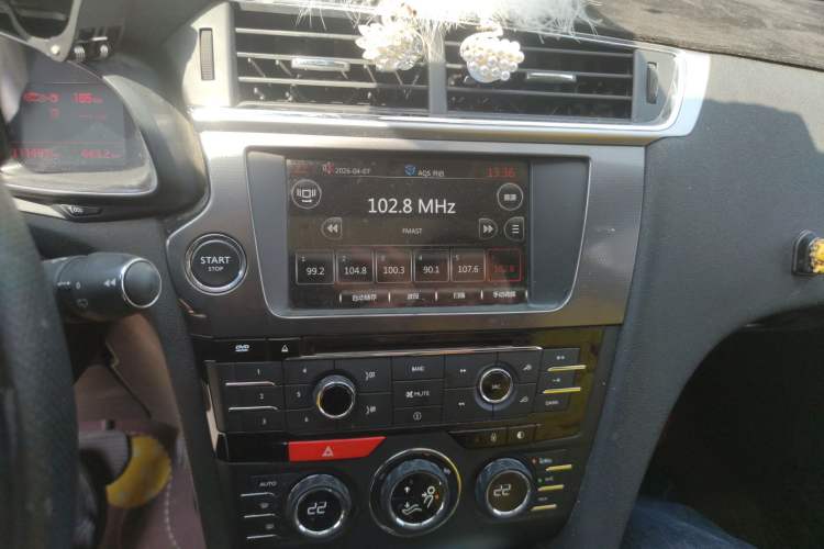 Used DS 6 2014 1.6T Luxury Edition THP160 Audio And AC Panel