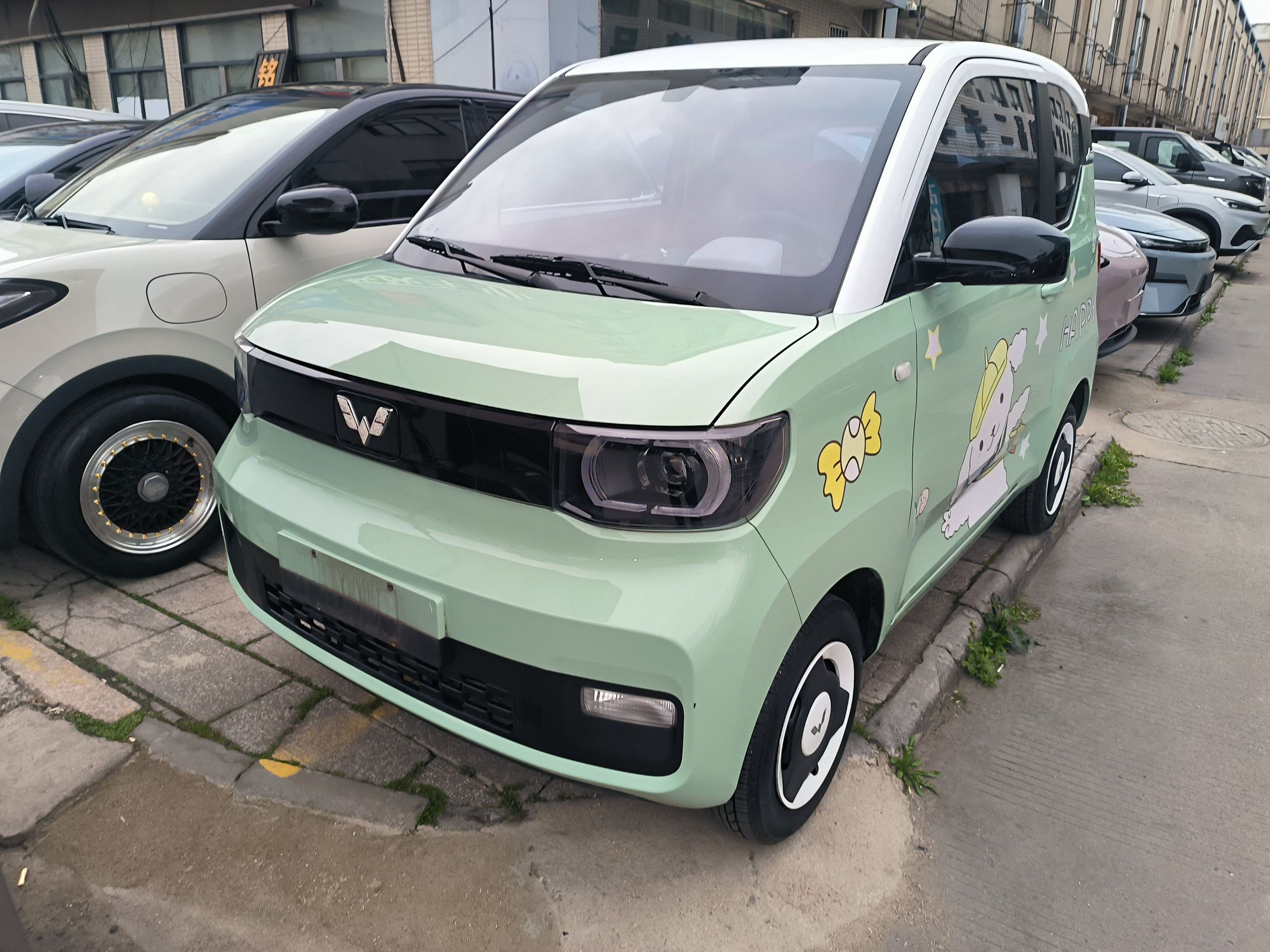 Parte inferior delantera