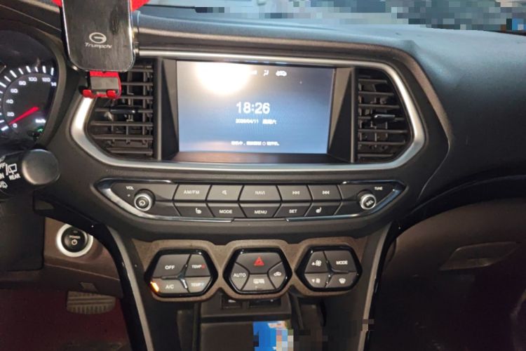Used GAC Trumpchi GS4 New Energy 2019 1.5L PHEV Deluxe Edition Audio And AC Panel