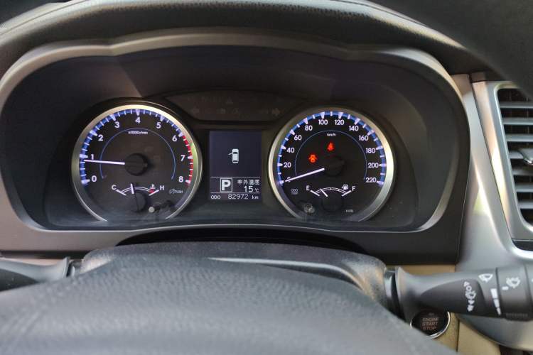 Used Toyota Highlander 2018 2.0T Four-Wheel Drive Elite Edition 7 Seats China V Standard Instrument Cluster