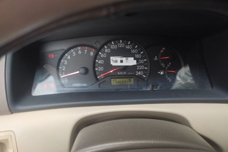 Used Toyota Corolla EX 2011 1.6L Automatic Luxury Edition Instrument Cluster