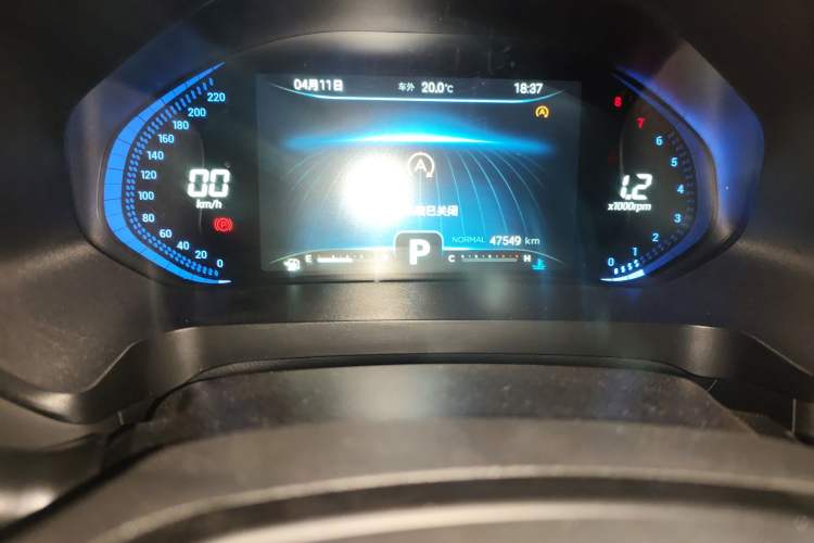 Used Chery Tiggo 8 2020 Facelifted Version 290TGDI Automatic Elite Edition Odometer Close Up