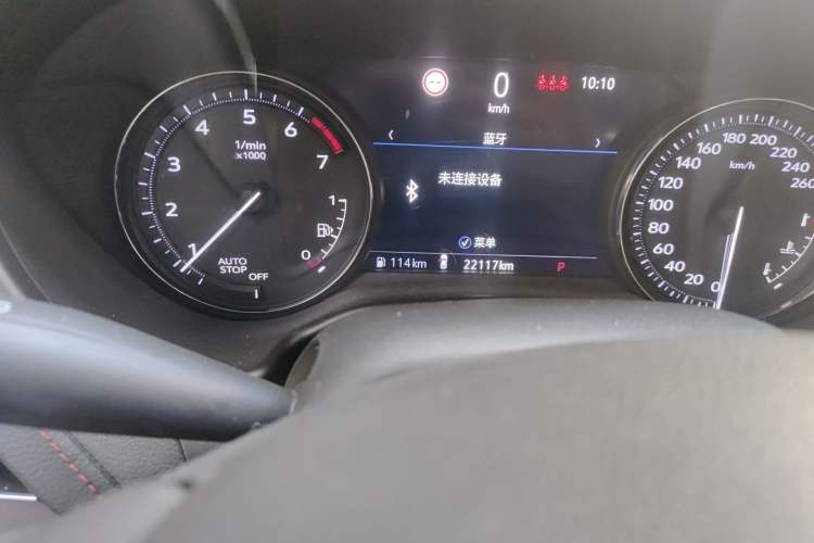 Used Cadillac CT5 2020 Revised 28T Platinum Sport Edition Odometer Close Up