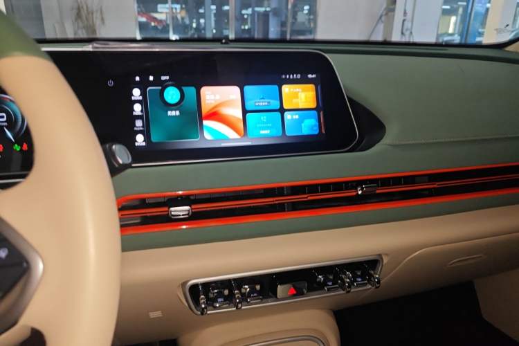 Used ORA Good Cat 2024 501 km Luxury Version Audio And AC Panel