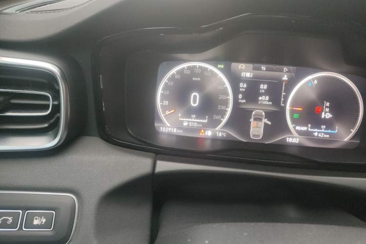 Used Lynk & Co 01 EM-P 2018 1.5T PHEV JingPro National Emission Standard V Odometer Close Up