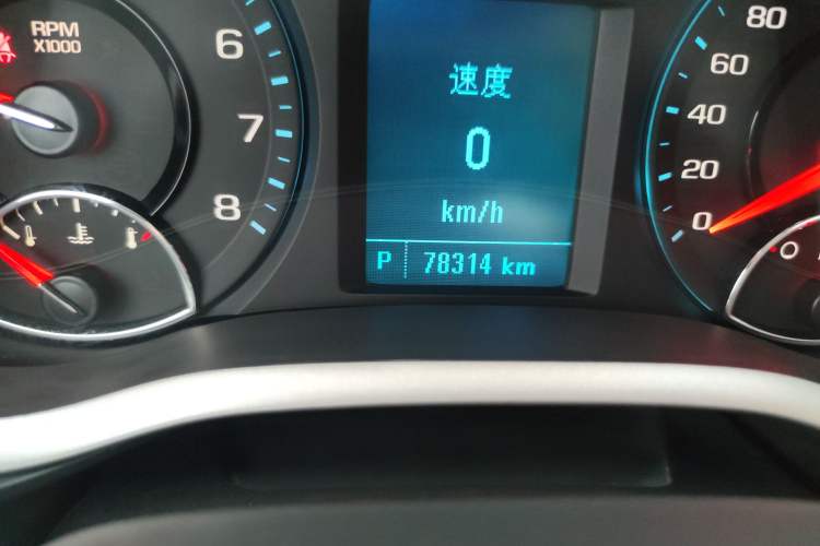 Used Chevrolet Malibu 2018 530T Automatic Luxury Edition Odometer Close Up