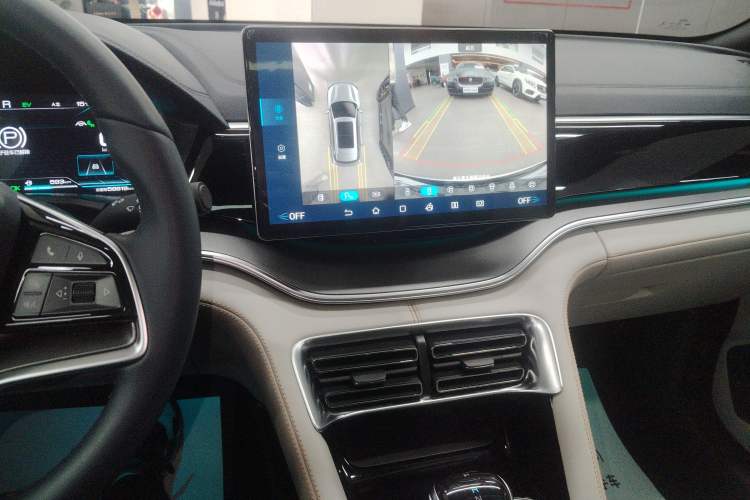 Used BYD Song PLUS New Energy 2021 DM-i 51KM Prestige Model Audio And AC Panel