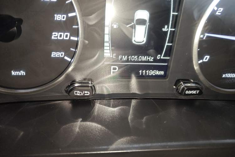 Used Chery Tiggo 5x 2022 Superhero Edition 1.5L CVT Fashion Model Odometer Close Up