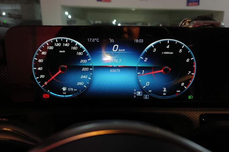 Used Mercedes-Benz A-Class 2021 A 200 L Sport Sedan Dynamic Model Instrument Cluster