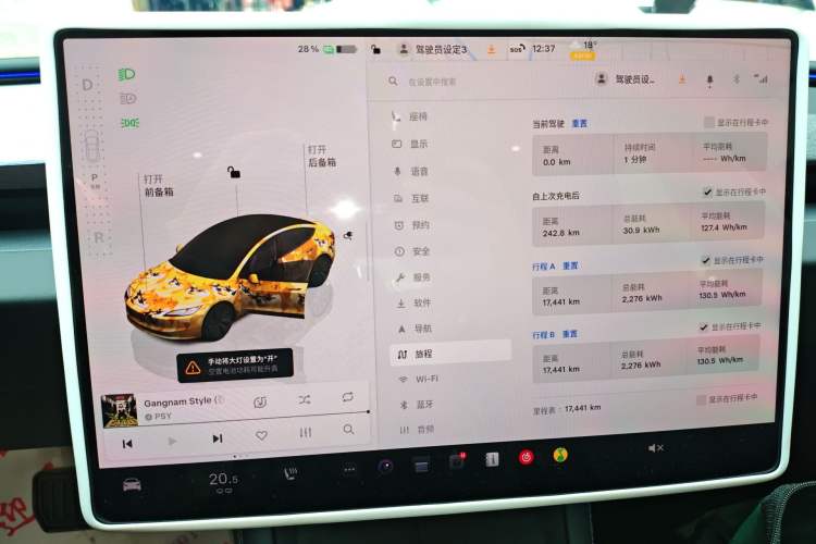 Used Tesla Model 3 2025 Model Long-Range Rear-Wheel-Drive Version
