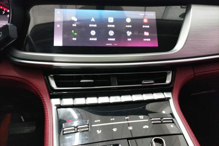 Used CHANGAN CS85 COUPE 2021 1.5T DCT Elite Edition Audio And AC Panel