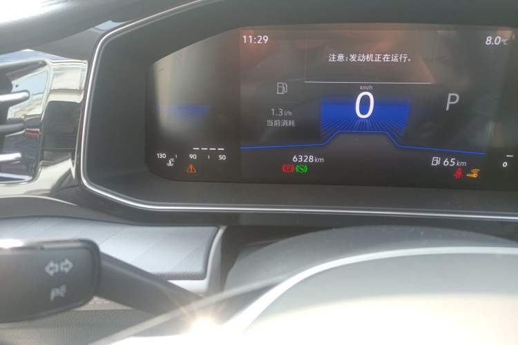 Used Jetta VA7 2025 1.4T First-Come First-Served Edition Odometer Close Up