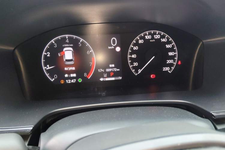 Used Honda CR-V 2024 240TURBO Two-Wheel-Drive FENGSHANG Edition 5 Seats Instrument Cluster