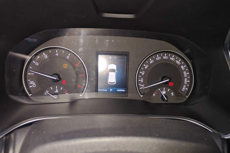 Used Wey VV5 2017 2.0T Ultra-Luxury Version Instrument Cluster