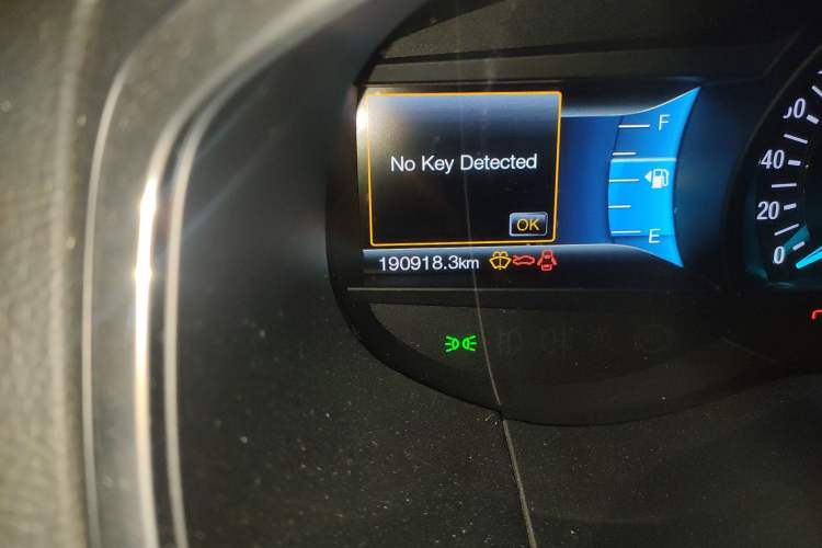 Used Ford Edge 2015 2.0T GTDi 4x4 High-Grade Model Odometer Close Up