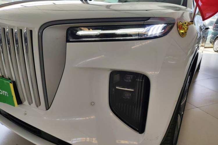 Used Hongqi E-HS9 2021 460 km Range Flagship Edition 7-Seater Left Front Headlight