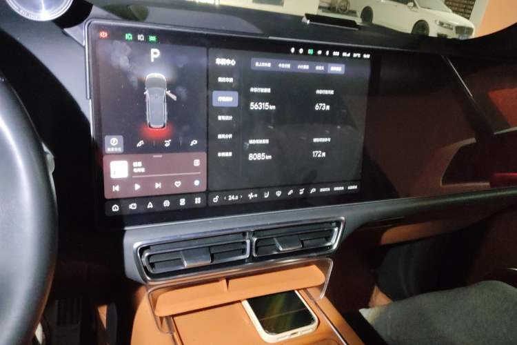 Used Li Auto L9 2023 Pro Model Audio And AC Panel