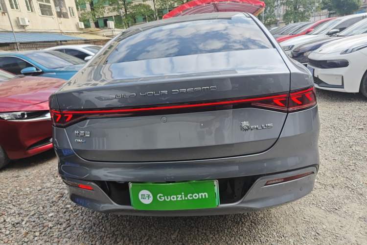 Used BYD Qin PLUS 2021 DM-i 55KM Flagship Model Rear