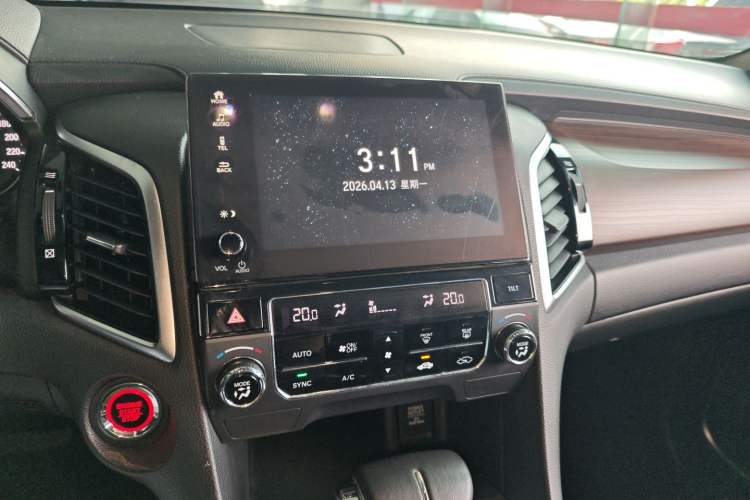 Used Honda Avancier 2017 240TURBO Two-Wheel Drive Comfort Version Audio And AC Panel