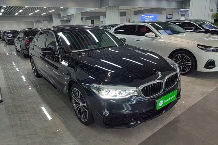 Used BMW 5 Series 2020 530Li Leading Model M Sport Package Front Right 45 Deg