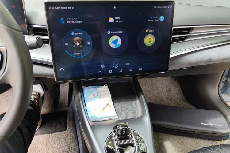 Used BYD Seal 2023 Champion Edition 550km Prestige Model Audio And AC Panel