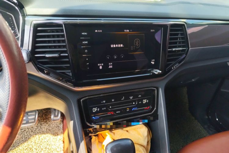 Used Volkswagen Teramont X 2019 380TSI Four-Wheel Drive Luxury Edition Audio And AC Panel