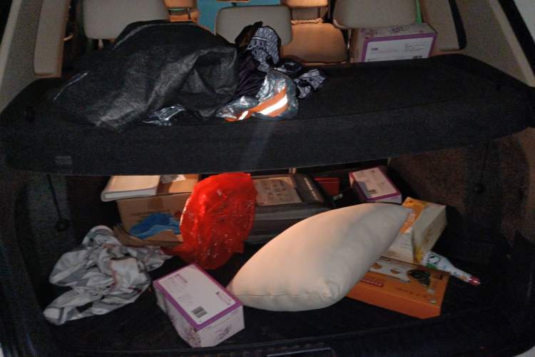 Used Volkswagen Tiguan 2013 2.0 TSI Automatic All-Wheel Drive Luxury Edition Trunk