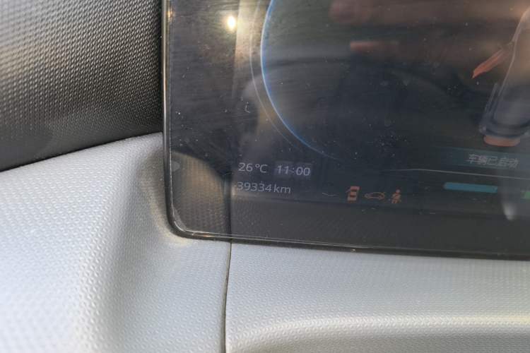 Used Leapmotor T03 2021 400 Luxury Edition Odometer Close Up