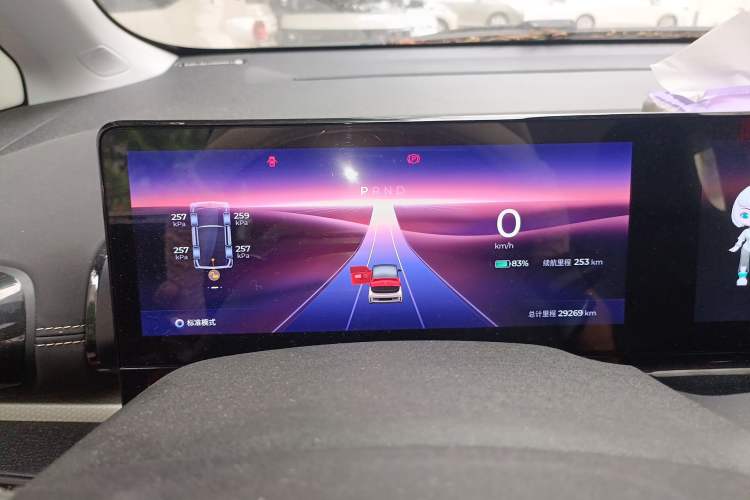 Used Baojun KiWi EV 2023 Smart Luxury Edition Lithium Iron Phosphate Instrument Cluster