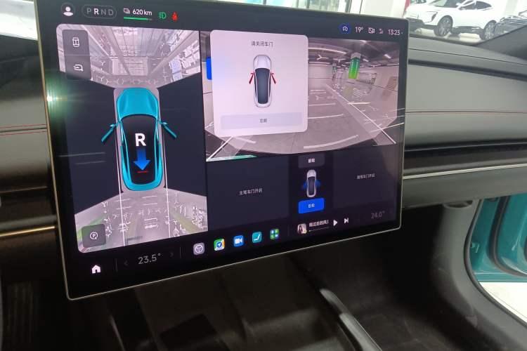 Used Xiaomi Auto SU7 2024 Rear-Drive Long-Range Intelligent Driving Version Audio And AC Panel