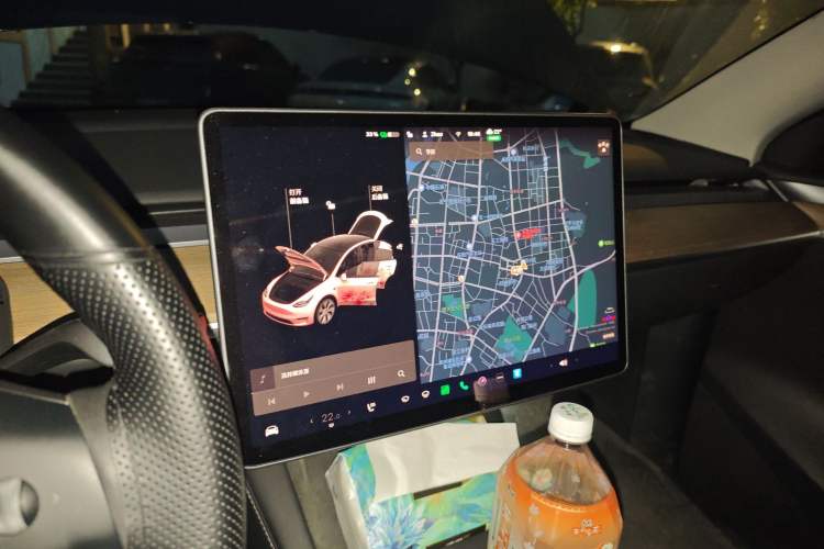 Used Tesla Model Y 2021 Standard Range Rear-Wheel Drive Version Instrument Cluster