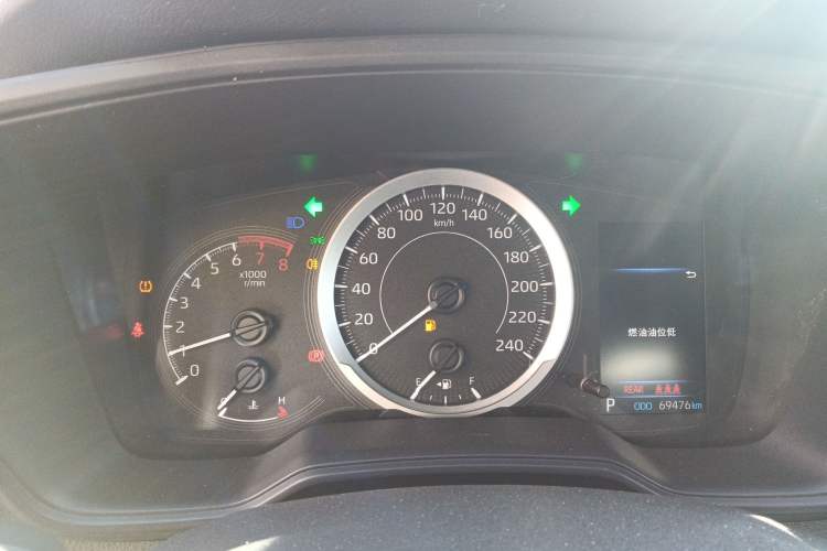 Used Toyota Levin 2021 185T CVT Luxury Edition Instrument Cluster