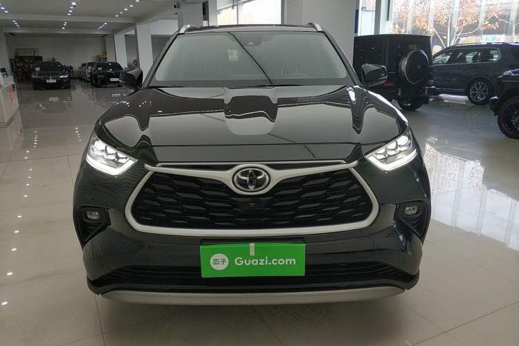 Used Toyota Highlander 2024 2.5L Smart Electric Hybrid Dual-Motor Two-Wheel-Drive Prestige Version 7 Seats