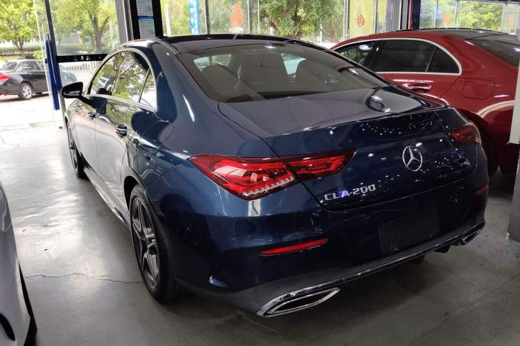 Used Mercedes-Benz CLA 2021 CLA 200 Rear Left 45 Deg