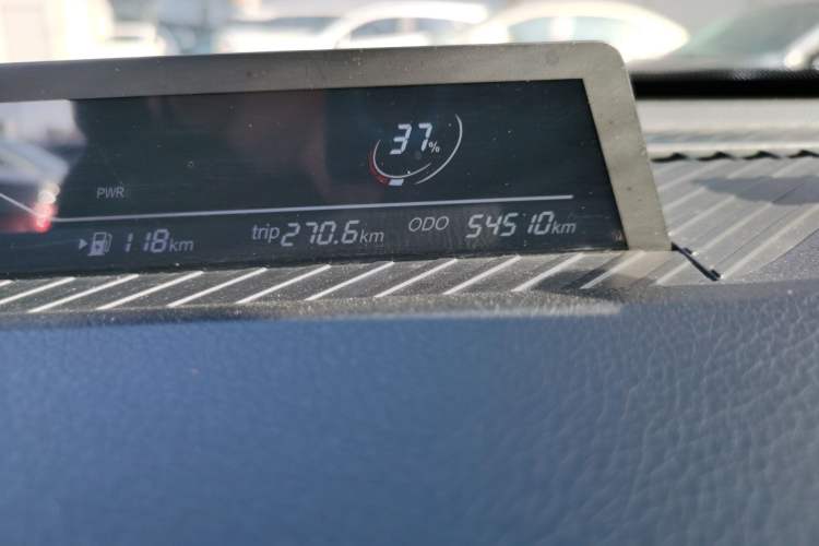 Used NETA V 2021 Standard Range Entertainment Version – Upgraded Model Odometer Close Up