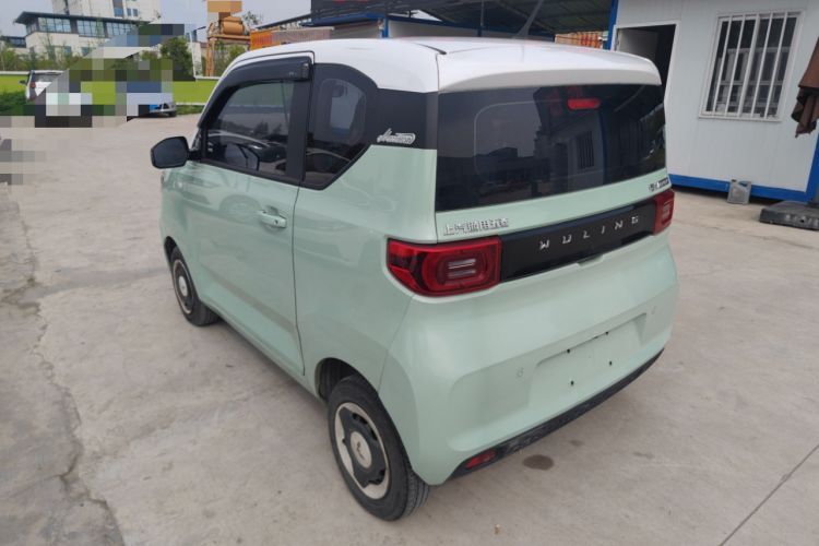 Used Wuling Hongguang MINIEV 2022 Macaron Fashion Edition Lithium-Nickel-Cobalt-Alpha-oxide Rear Left 45 Deg