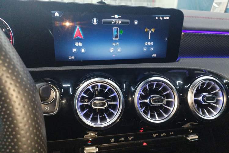 Used Mercedes-Benz A-Class 2024 A 200 L Fashion Model Audio And AC Panel