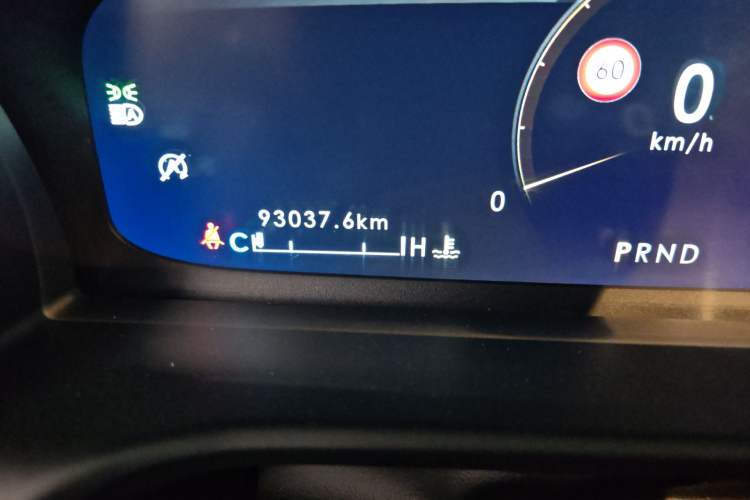 Used Lincoln Aviator 2020 3.0T V6 Four-Wheel Drive Zunya Edition Odometer Close Up