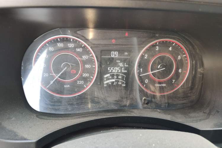 Used Jinbei Hiace King 2021 2.0L City Transport King Series Express Model Standard Top 6-Seater 1TZS Instrument Cluster