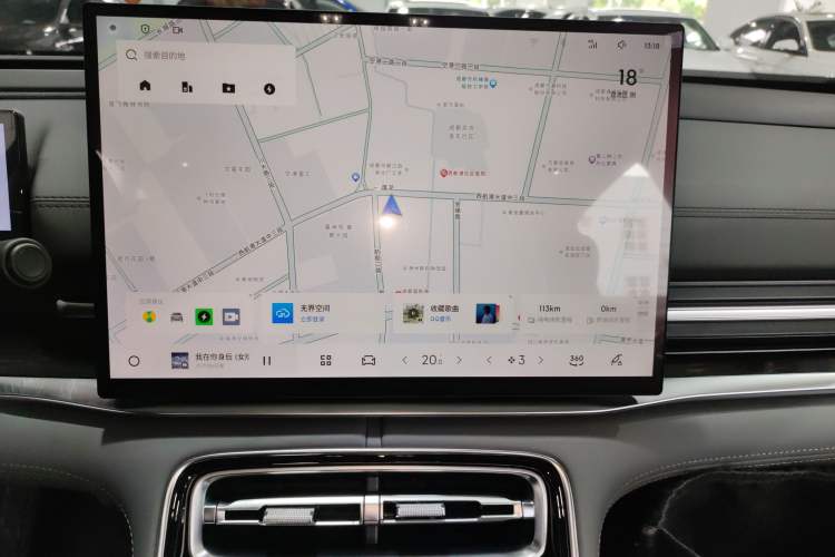 Used Geely Galaxy A7 2025 Model EM-i 150km Exploration+ Edition Audio And AC Panel