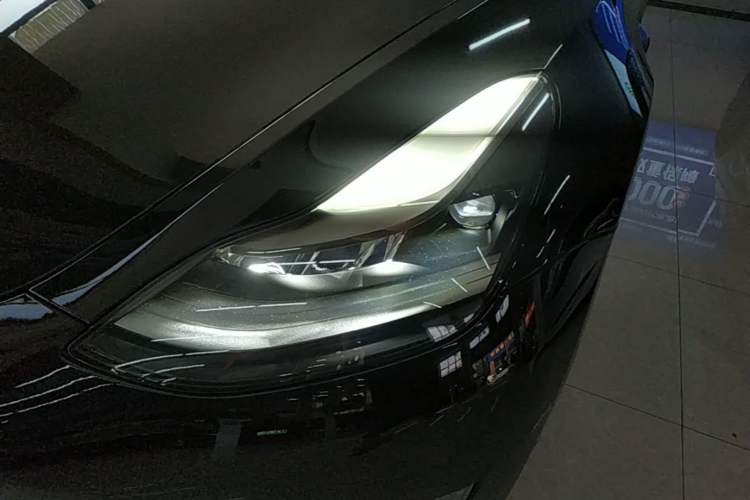 Used Tesla Model 3 2021 Performance High-Performance All-Wheel-Drive Version Left Front Headlight
